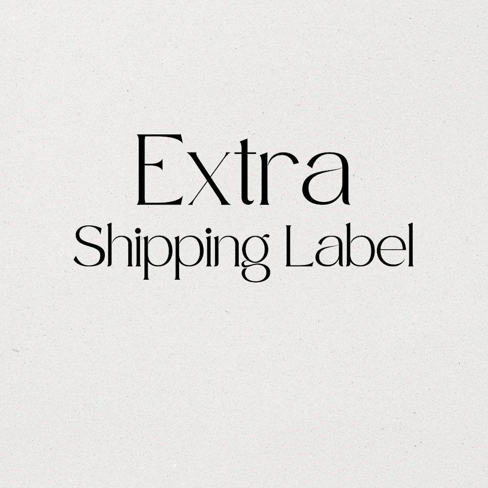 Extra Shipping Label